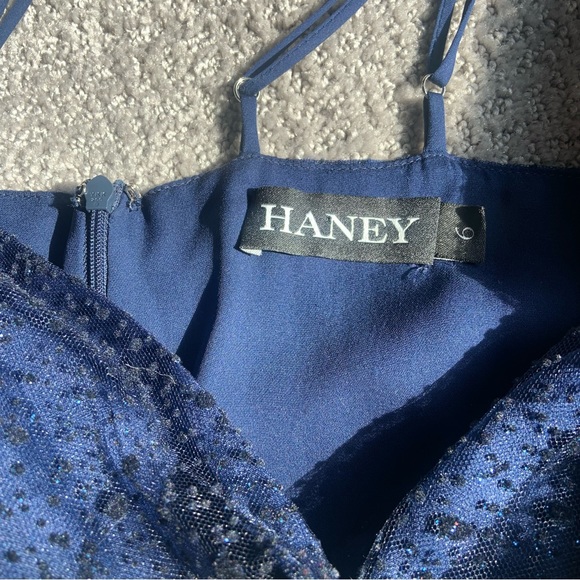 Haney Constance Sequin Glitter Assymetrical Dress 6 - Picture 7 of 10